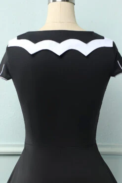Black 1950S Bat Cape Swing Dress -Zapaka Sales Store f1a7f5a85f19a18373ade865f75389a2