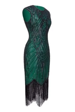 Green Sequin 1920s Fringe Flapper Dress -Zapaka Sales Store f71cc4c4 2ebc 41a9 a361 cbc0cede9ae2