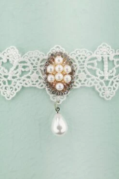 Retro Lace Choker -Zapaka Sales Store retro lace choker 891876